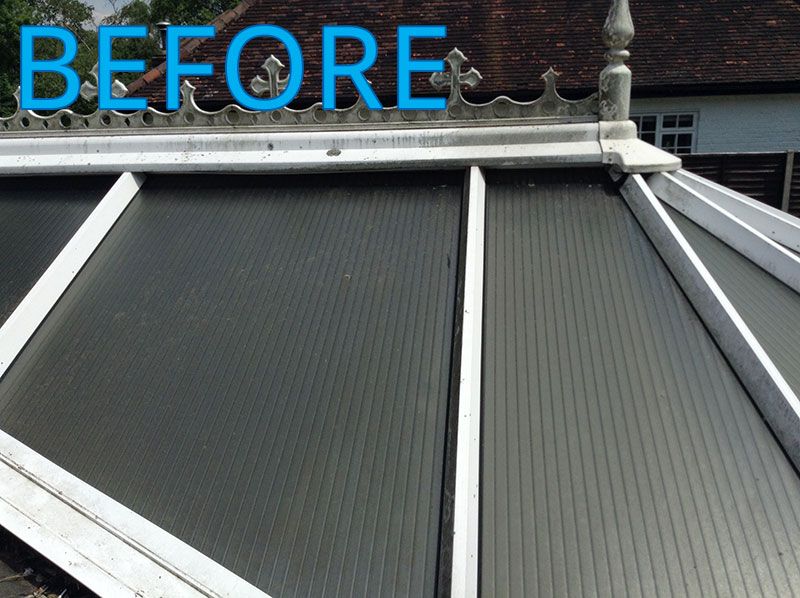 Glazing Aid Conservatory Repair before image